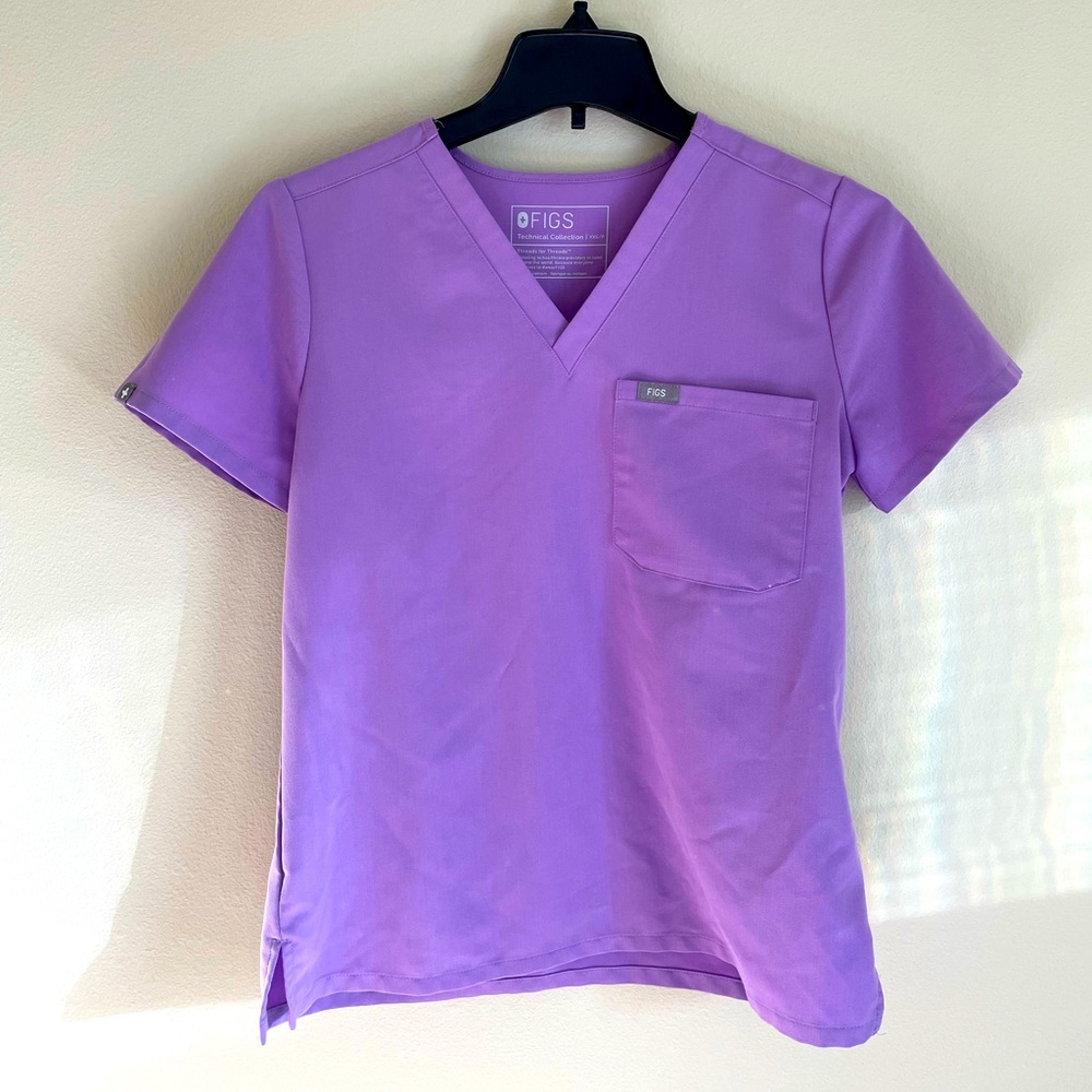 Figs Lilac Dawn Scrubs Set